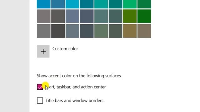 How to change windows color//(Start,Title Bar, Taskbar,Action Center) смотреть онлайн