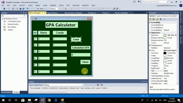 Create a Scientific Calculator in C sharp WindowsFormApplication (full tutorial) | Calculator in C# смотреть онлайн