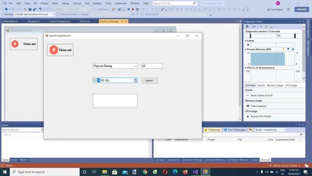Lập trình C# winform - Bài 8: DateTimePicker смотреть онлайн