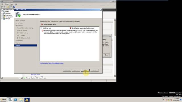 Cài đặt DHCP trên Windows Server 2008 смотреть онлайн