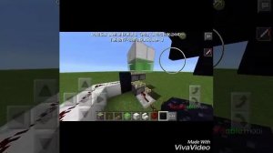 Как сделать работающий механический лифт в Minecraft Pe без модов простой способ!