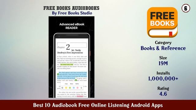 Best 10 Audiobook Free Online Listening Android Apps смотреть онлайн