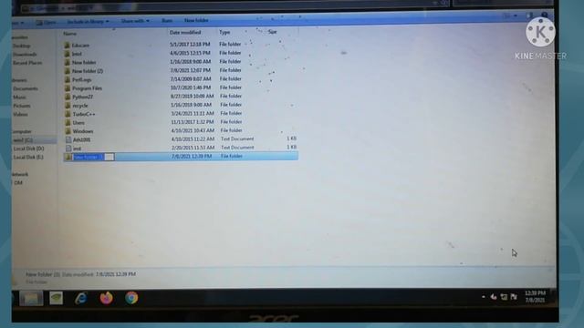 Class-4 Lesson-2 Part-2# Windows Explorer, Create, Rename, Delete, Cut & Copy a Folder смотреть онлайн