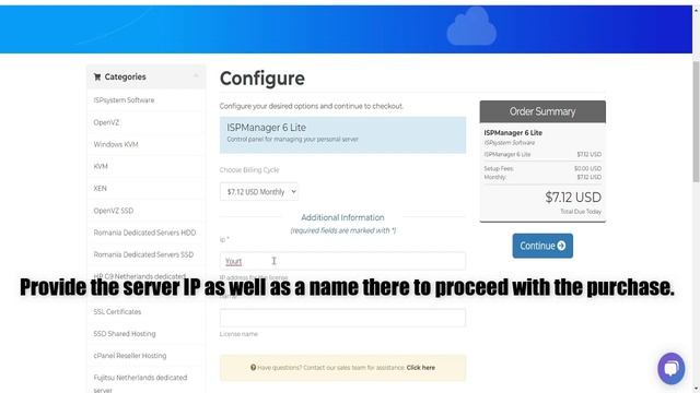 How to add ISP Manager license as addon from client area? смотреть онлайн