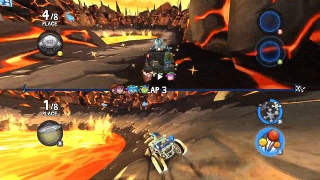Roxie Roller vs El Zipo - Beach Buggy Racing 2 Island Adventure смотреть онлайн