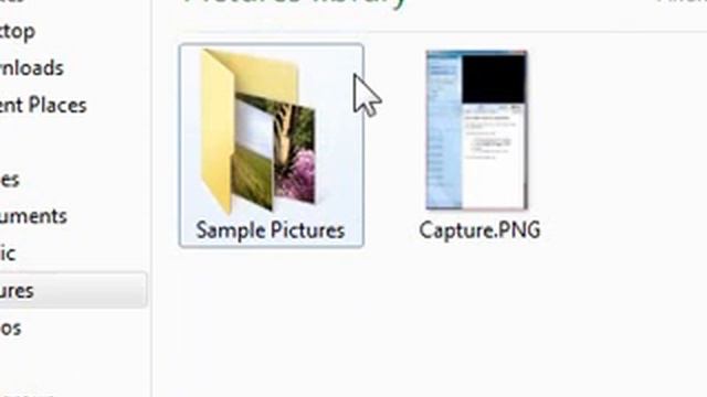 How to open your Pictures folder in Windows 7 смотреть онлайн