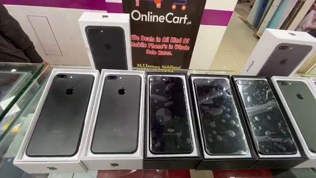 *IPHONE 7 PLUS 128GB* JET BLACK AND MATTE BLACK PTA APPROVED✅✅✅ WITH BOX AND CHARGER ✨ смотреть онлайн