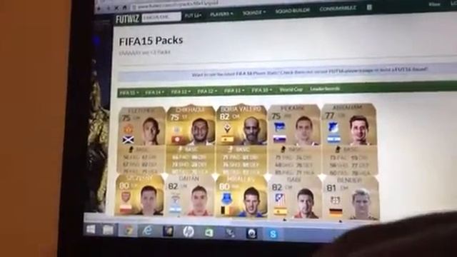 Best Every FIFA 15 Pack Opening On Laptop Got Messi And 94 Lewandowsi