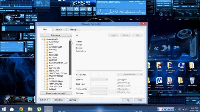 Windows 8 ''Blue Alien Theme'' Tutorial смотреть онлайн