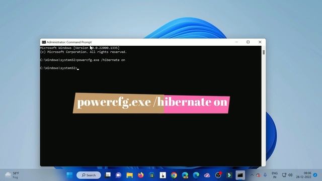 HIBERNATE VIA CMD смотреть онлайн