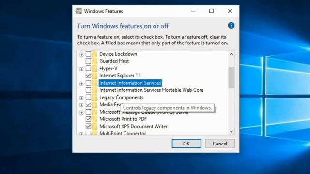 Installing IIS Web Server On Windows 10 смотреть онлайн