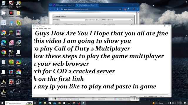 How to play Call of Duty 2 multiplayer for pc window 10/7/8 2024 смотреть онлайн