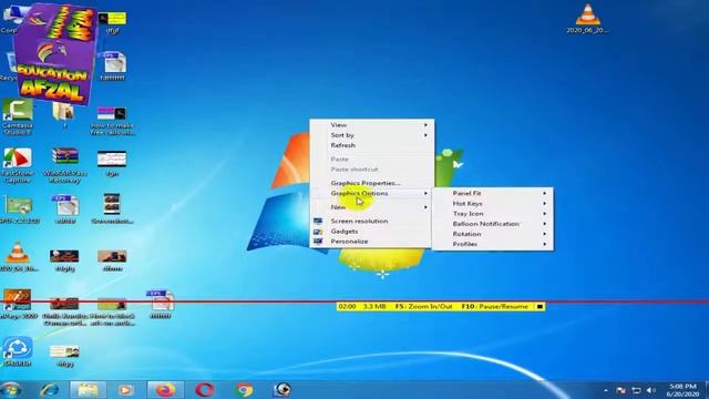 How to rotate your computer screen in windows 7 / 10 2020 Urdu Hindi смотреть онлайн
