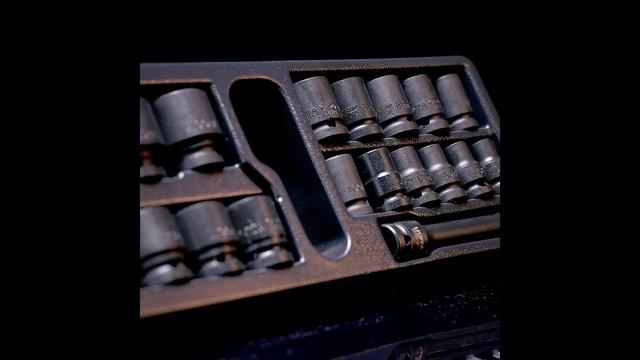 Набор ударных головок 1/2" Licota ACK-384022. 10-32 мм в ложементе смотреть онлайн