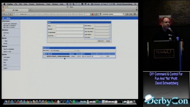 DerbyCon 3 0 3106 Diy Command Control For Fun And No Profit David Schwartzberg смотреть онлайн