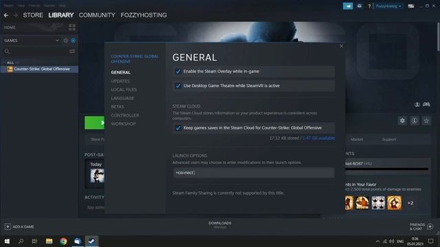 How to connect to CS:GO server with IP (all methods) | Fozzy Game Servers смотреть онлайн