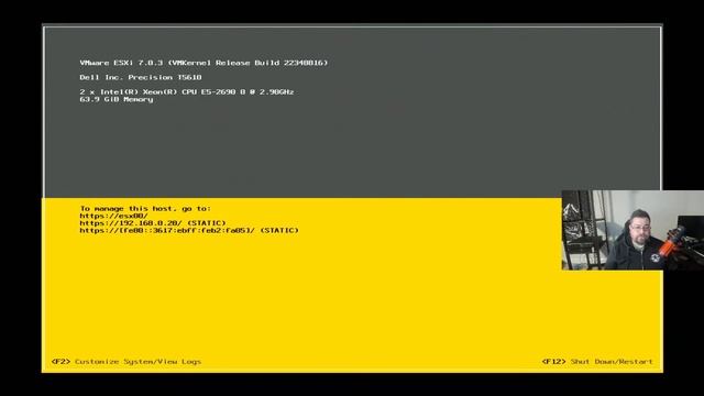 Dell ESXi Install смотреть онлайн