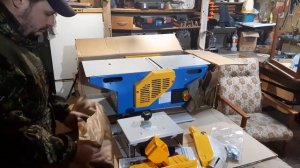 Распаковка - Многофункциональный станок Могилевлифтмаш ИЭ-6009А4.2-02