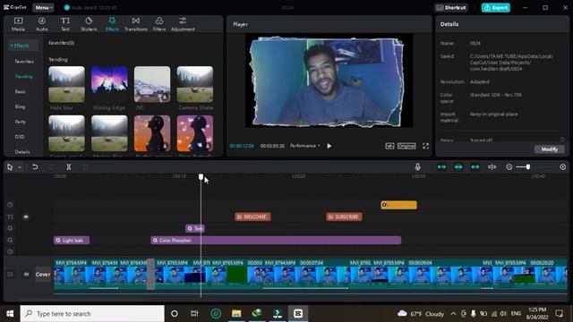 ገራሚ የሆነ ቪዲዮ ኤዲቲንግ ሶፍትዌር capcut video editing software for windows pc editing tutorial смотреть онлайн