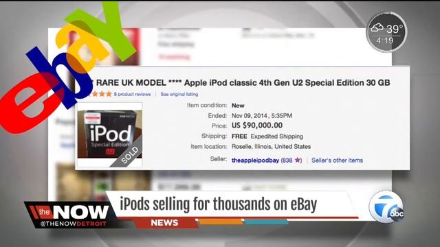 iPod Classics selling for thousands on ebay смотреть онлайн