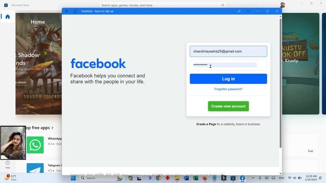 How to install FaceBook App and setting on Windows 11 смотреть онлайн