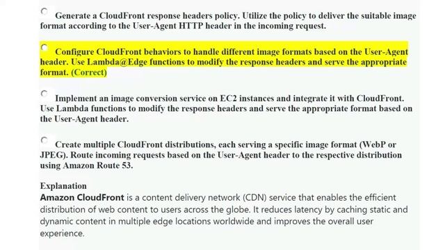 AWS Certified Solutions Architect (SAA-C03), 20 Q&A with 7 Concept detailed explanation (Part 6) смотреть онлайн