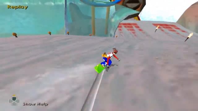 SSX (2000) - Aloha Ice Jam 1:43.87 (PB) смотреть онлайн