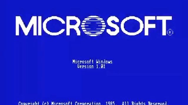 Windows 1.01 Startup Sound смотреть онлайн