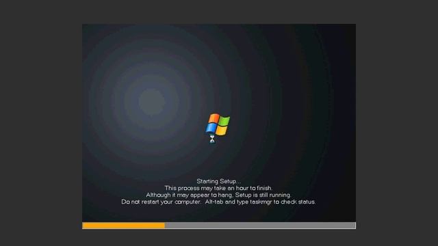 Installing Windows Vista Build 5048 смотреть онлайн