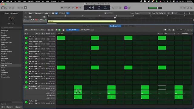 How to Create Drum pattern in Logic Pro X 10.6? Logic Pro X 10.7 အသုံးပြုပုံ မြန်မာ смотреть онлайн