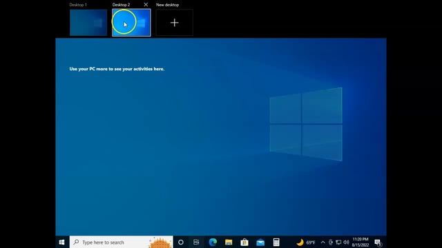Windows 10 Desktop and Task Bar tour смотреть онлайн