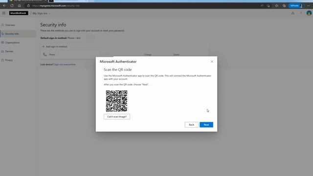 SC-300 LAB26. Setup the Microsoft Authenticator App for MFA смотреть онлайн