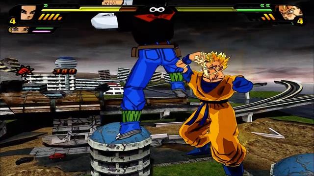 Future Gohan Vs Androids 17 & 18 (Budokai Tenkaichi 3)
