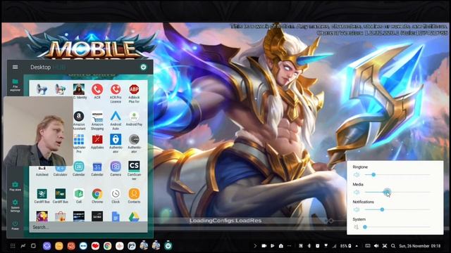Mobile Legends MOBA on Samsung S8/S8+/Note8 DeX Station смотреть онлайн