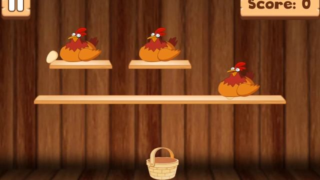 Chicken Madness:Catching Eggs смотреть онлайн