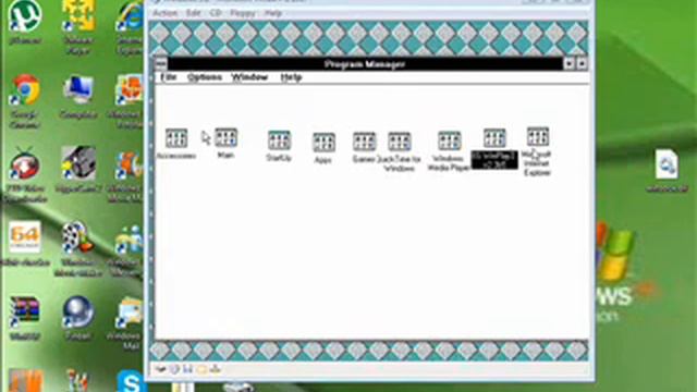 Windows 3.1 In Virtual PC 2007! смотреть онлайн