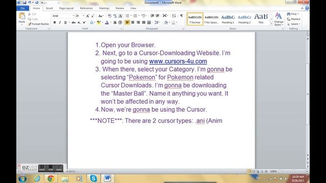 How To Download And Use Custom Cursors смотреть онлайн