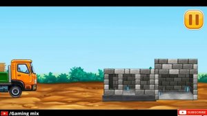 Truck Games for kids - Build a house(🏡), car (🚗)wash// Android Gaming