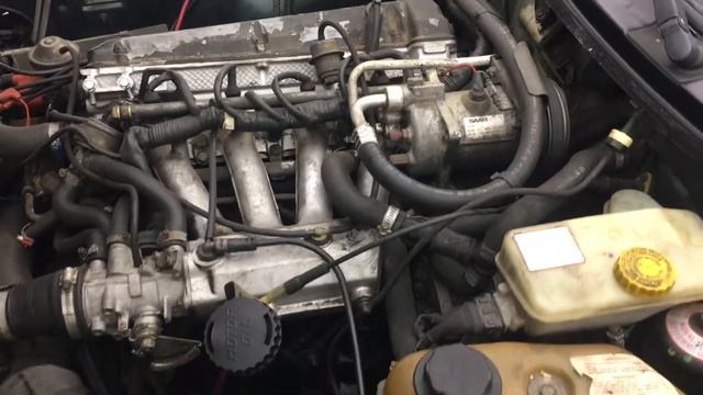 Engine start Saab 900 cabrio (720) смотреть онлайн