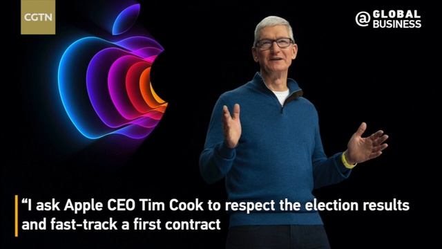 Apple Store employees in U.S. unionize for the first time смотреть онлайн