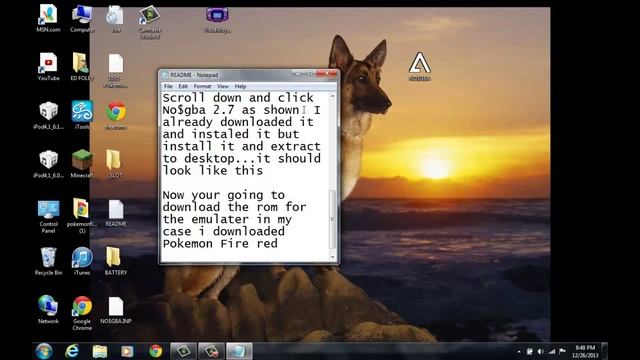 How to download No$gba emulator and get pokemon fire red or any other game! смотреть онлайн