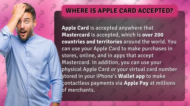 Where is Apple card accepted? смотреть онлайн