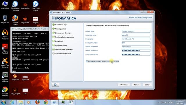 Informatica powercenter 901 installation in Windows 7 Part 1-Server installation) смотреть онлайн