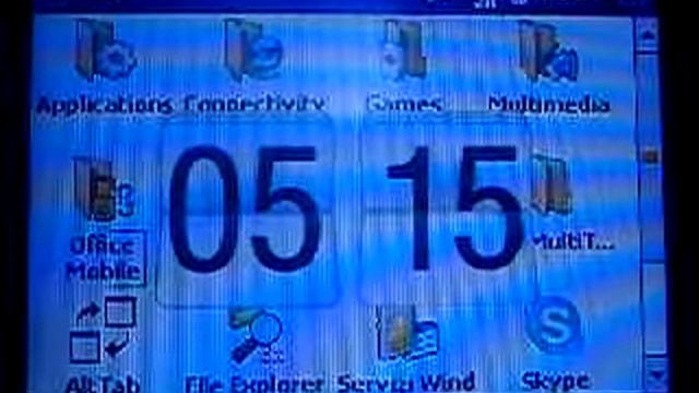 XIAMultitheme 0.9 Manila Clock Animated Skin смотреть онлайн