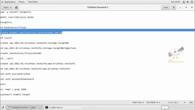How to Create Centralized Secure Storage using iSCSI Target on RHEL/CentOS 7/8 | Part 1 смотреть онлайн