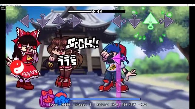 FNF Scarlet Melopoeia(BETA UPDATE 1.5) Mystical Maiden смотреть онлайн