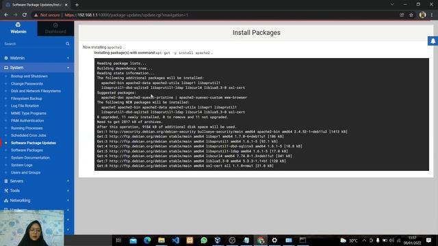 Instalasi Control Panel Hosting Webmin & DNS Server Pada Debian-11 смотреть онлайн
