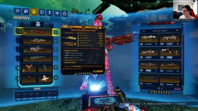 Borderlands 3 - Level 65 Legendary Septimator Prime Weapon In Action + First Impressions смотреть онлайн