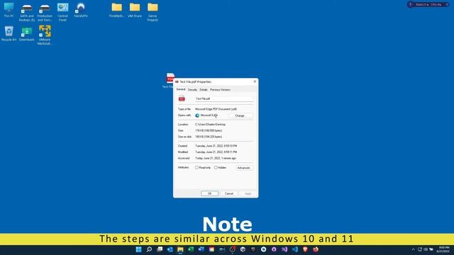 How to fix Default PDF viewer when it changes to Microsoft Edge смотреть онлайн