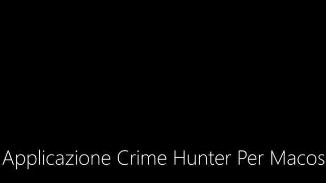 Applicazione Crime Hunter Per Macos смотреть онлайн